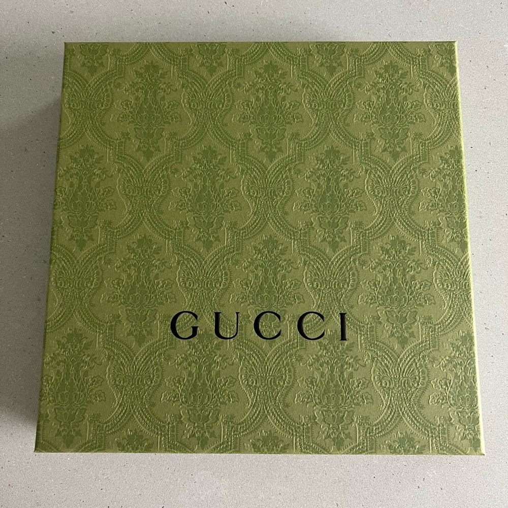 GUCCI box - Authentic 10”Wx10”Lx1.75”H